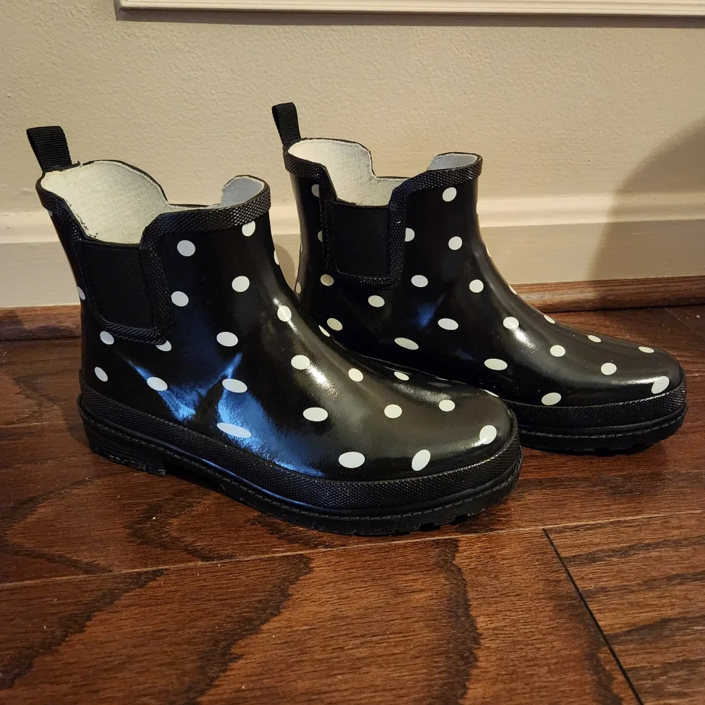 Journee Tekoa Polkadot Rainboot